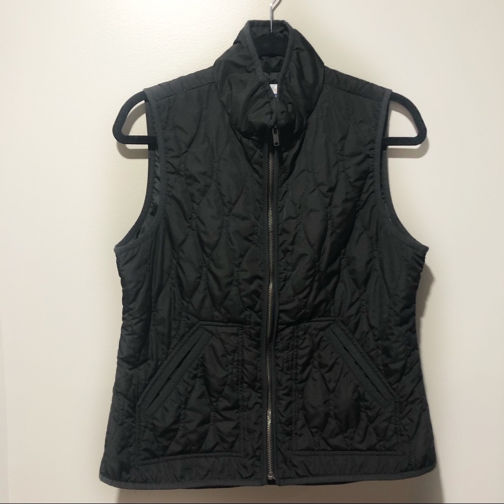 Old Navy | Black Quilted Vest M